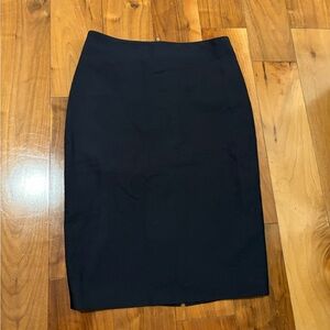 Ann Taylor Classic Navy Pencil Skirt